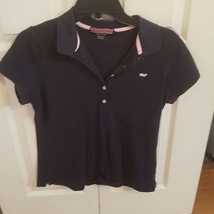 Vineyard Vines navy polo shirt